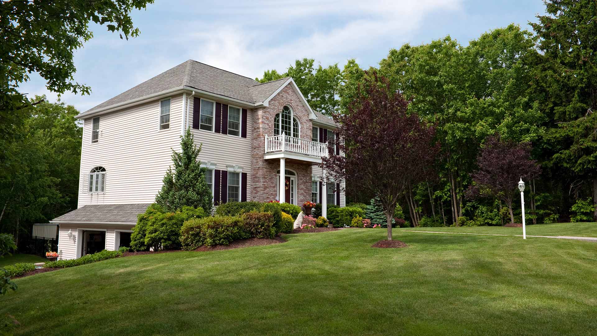 Luxury home in Northglenn, CO with our lawn and landscape services.